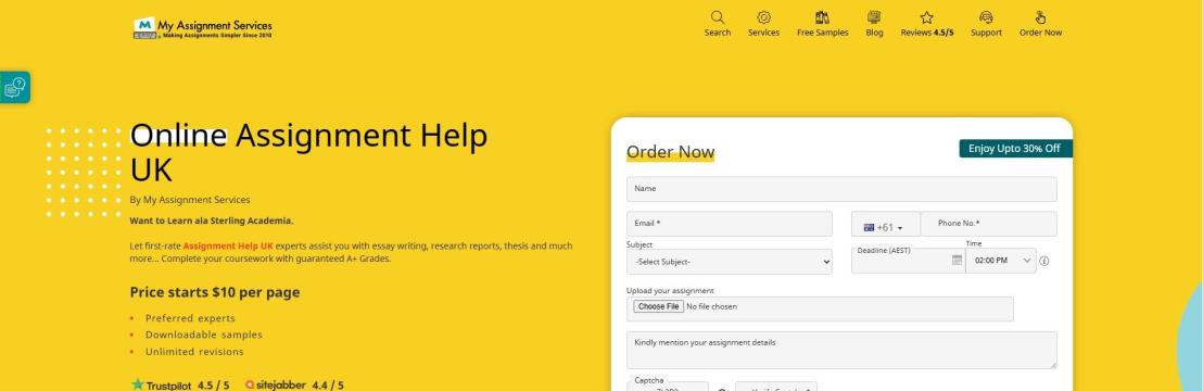 My Assignment Serices UK