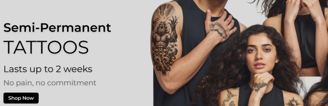 Inkbolt Semi Permanent Tattoos